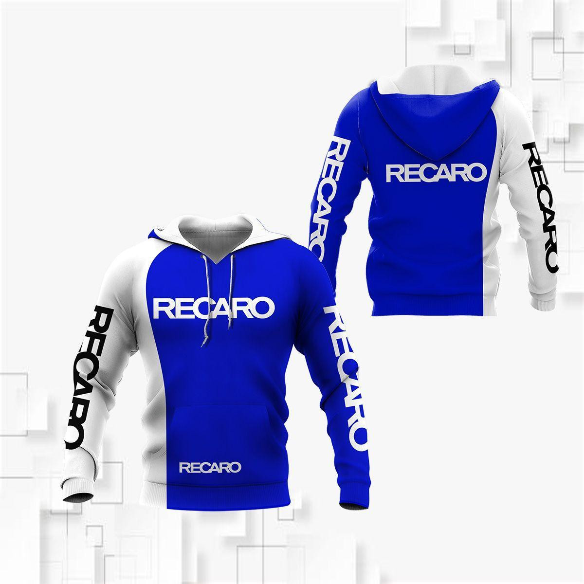 Recaro Shirt 351, 3d Hoodie Zip Hoodie