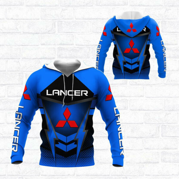 Mitsubishi Lancer Evolution Shirt 486, 3d Hoodie Zip Hoodie 1768