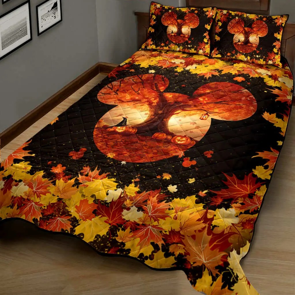 MM Bedding Set DN MM Head Maple Leaves Duvet Covers