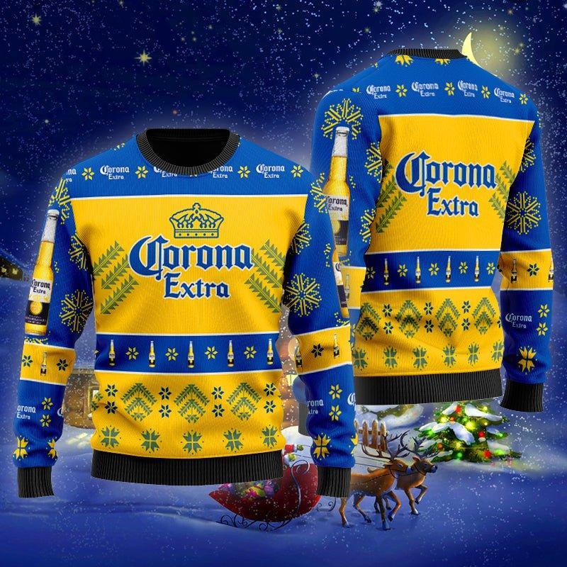 Corona Extra Xmas Ugly Christmas Sweater