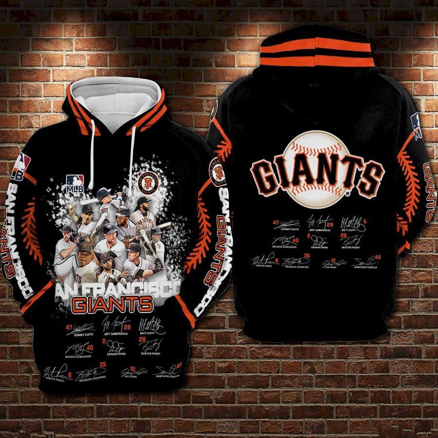 San Francisco Giants 3D All Over Print Hoodie & Zip Hoodie