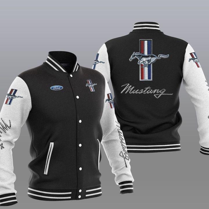 Ford Mustang ,ford Mustang Automobile Varsity 741 Gift Lover Baseball Jacket