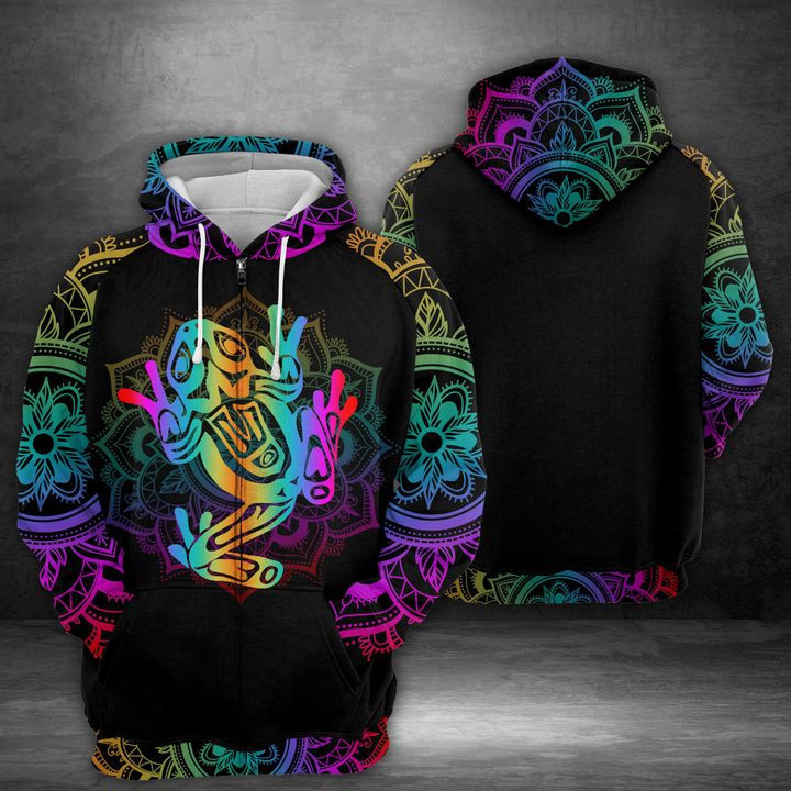 Frog 3D All Over Print Hoodie & Zip Hoodie