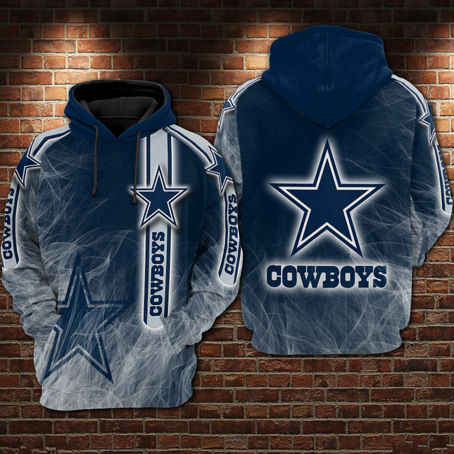 Cowboys 3D All Over Print Hoodie & Zip Hoodie