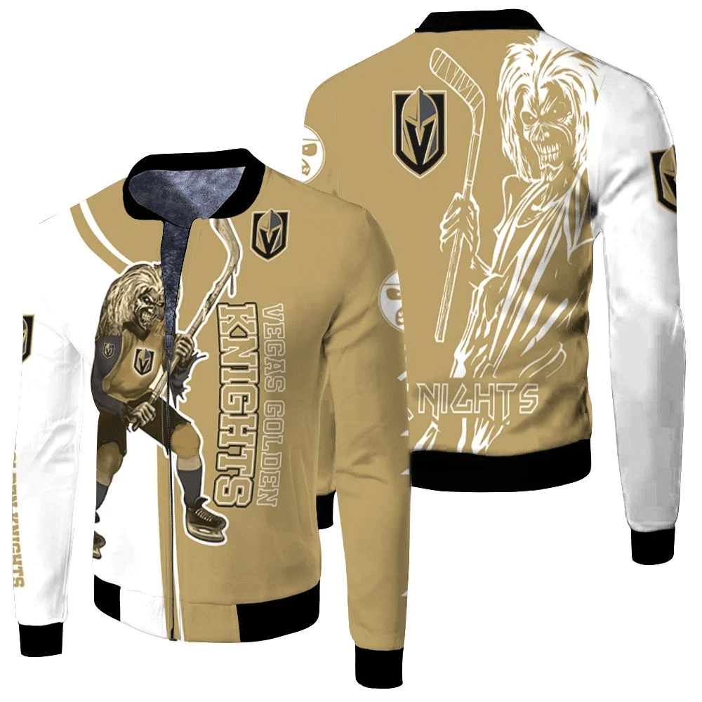 Vegas Golden Knights Zombie For Fans Bomber Jacket