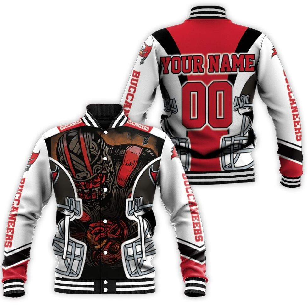 Tampa Bay Buccaneers Custom Name Number Special Baseball Jacket