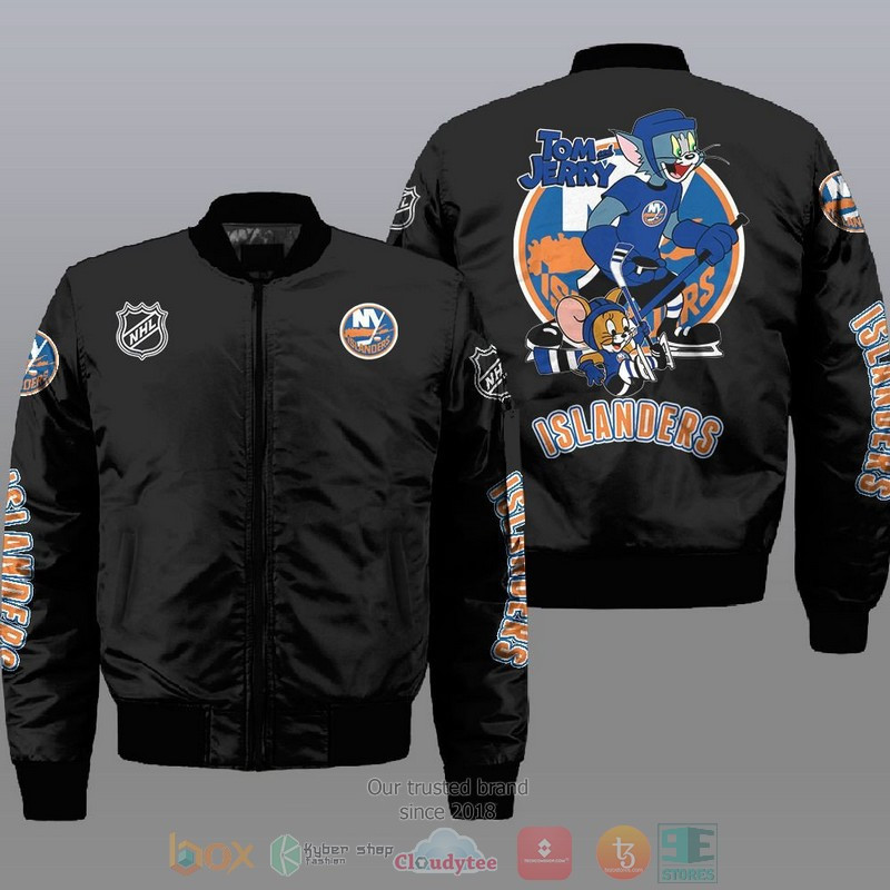 New York Islanders Tom And Jerry Bomber Jacket