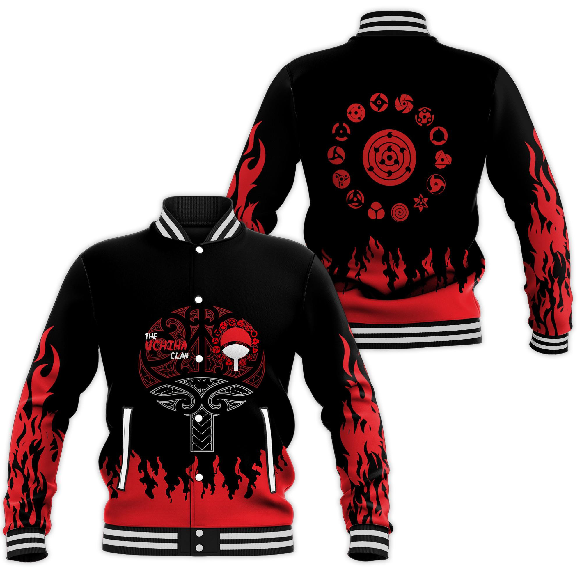 Uchiha Itachi Naruto Anime Fan Gift, The Uchiha Clan, Itachi Sharingan Eyes Baseball Jacket