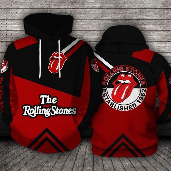 The Rolling Stones It’s Only Rock ‘n Roll 3d Hoodie Zipper Hoodie