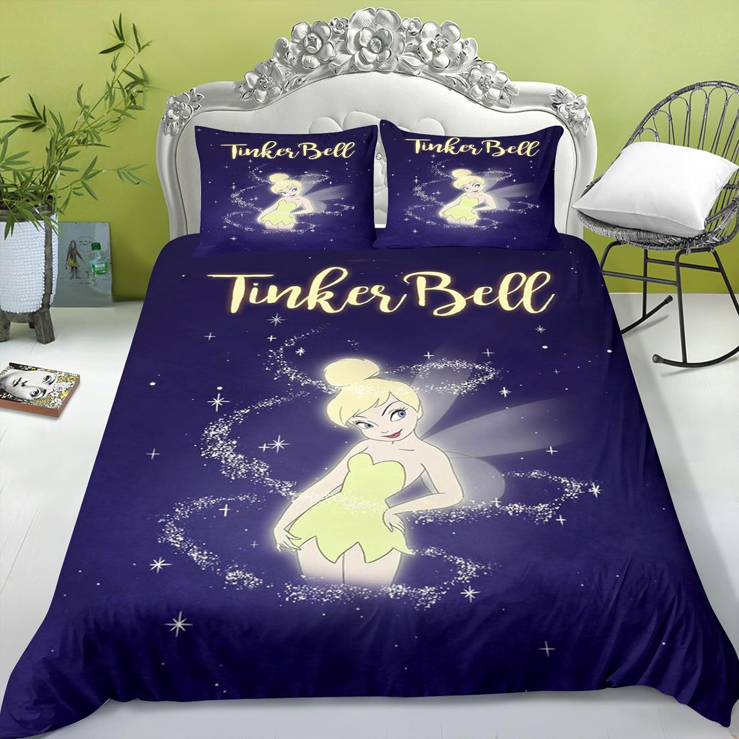 Tinker Bell Bedding Set DN Tinker Bell Fairy Pixie Dust Duvet Covers