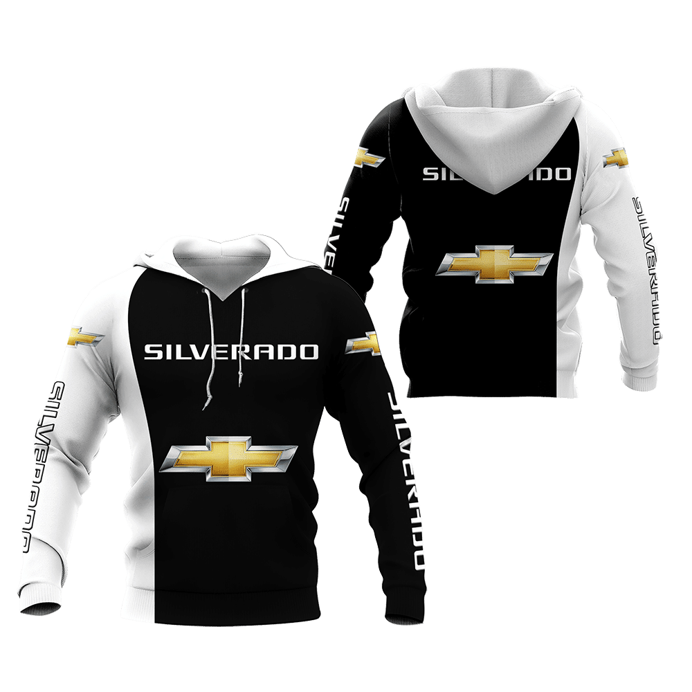 Chevrolet Silverado Shirt 907, 3d Hoodie Zip Hoodie