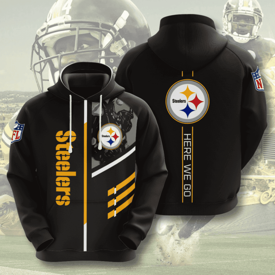 Pittsburgh Steelers American Football 3D All Over Print Hoodie & Zip Hoodie