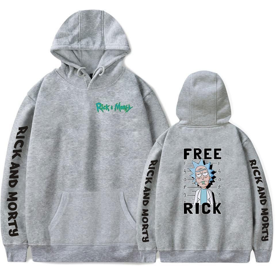 Free Rick And Morty With Cat Gift Over Print 3d Hoodie Zip Hoodie 887