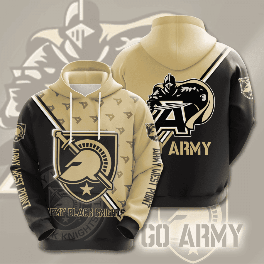 ARMY BLACK KNIGHTS 3D All Over Print Hoodie & Zip Hoodie