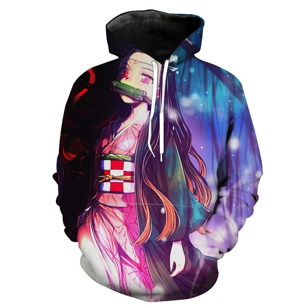Nezuko 3D All Over Print Hoodie & Zip Hoodie