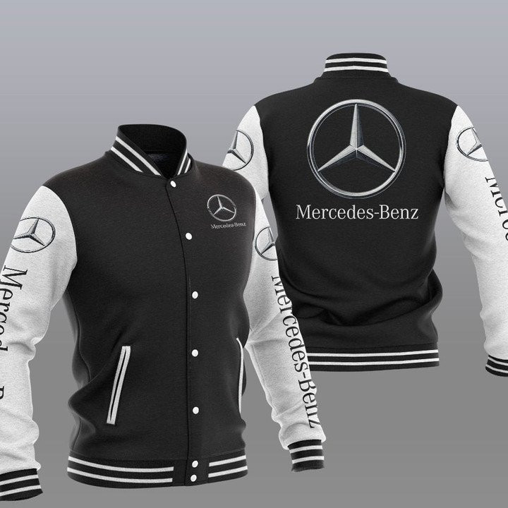 Mercedes Benz Cars Baseball Jacket