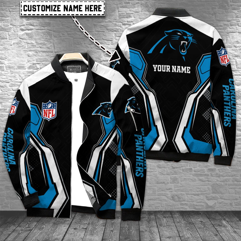 Detroit Lions Personalized Bomber Jacket BGBBJ980