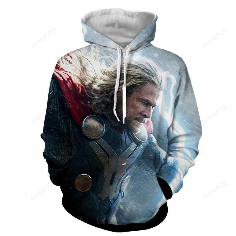 Thor Power Defence 3D All Over Print Hoodie & Zip Hoodie