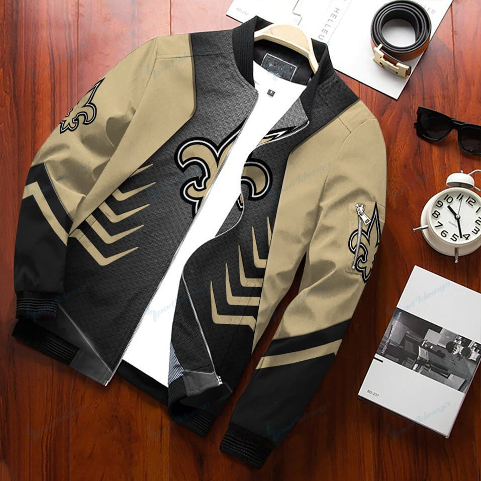 New Orleans Saints Bomber Jacket BG348