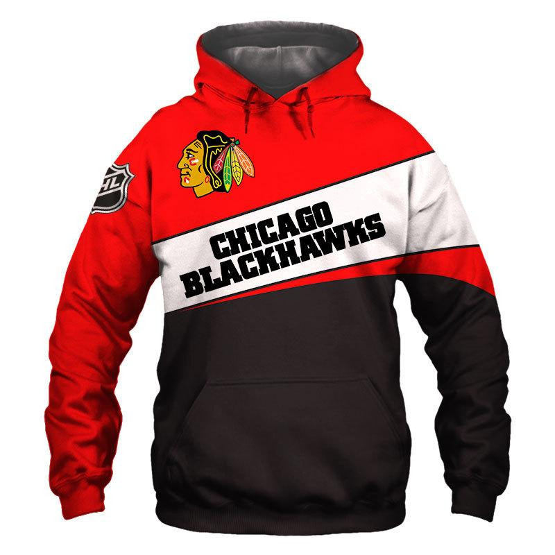 Chicago Blackhawks 3D All Over Print Hoodie & Zip Hoodie