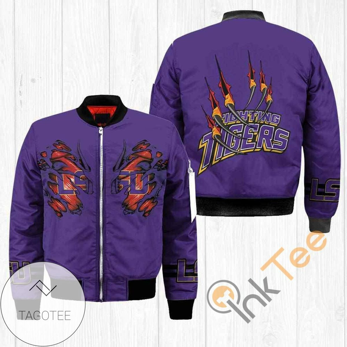 LSU Tigers Claws Bomber Jacket