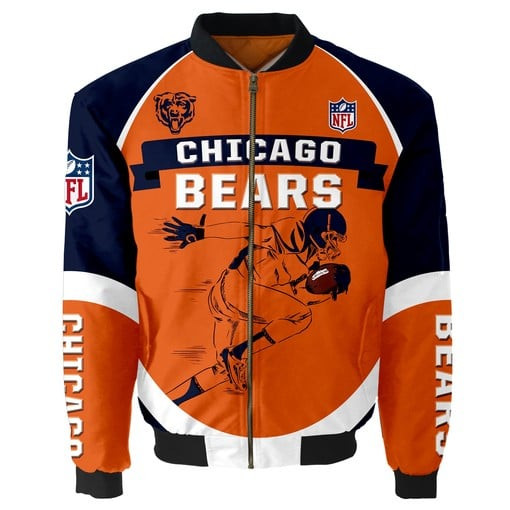 Chicago Bears Thick Bomber Jacket CSBBT179