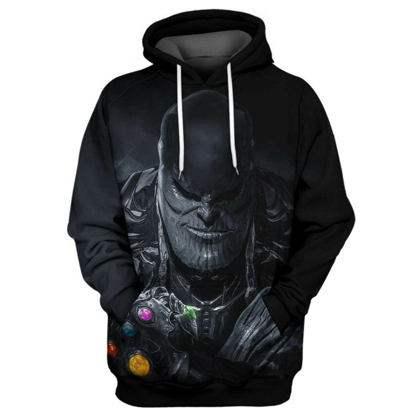 Marvel Thanos Balance Forever 3d Hoodie Zip Hoodie