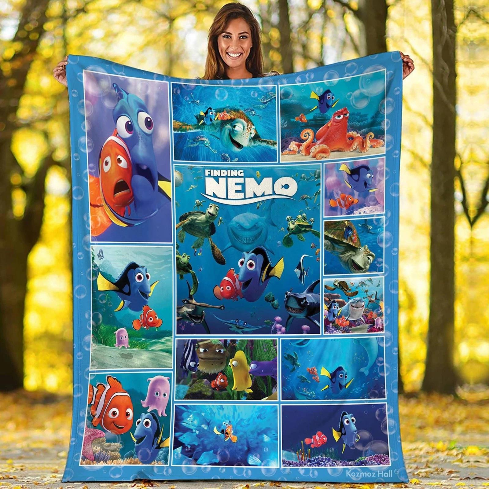 Finding Nemo Blanket Finding Nemo Fleece Sherpa Blanket