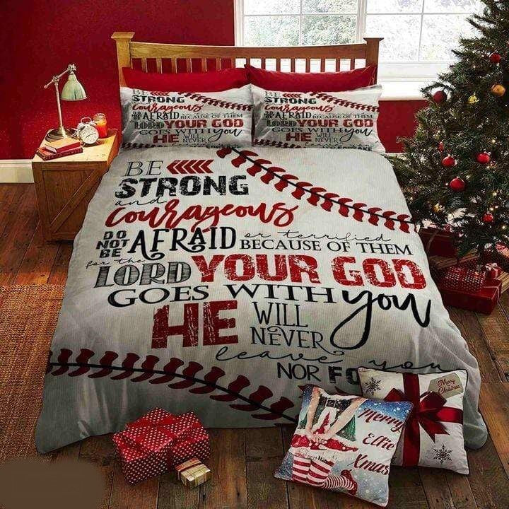 Baseball Bedding Set Your God Goes With You Duvet Covers