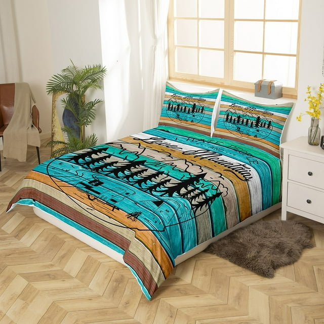 Camping Bedding Set I Hate People And Love Mountain Duvet Covers