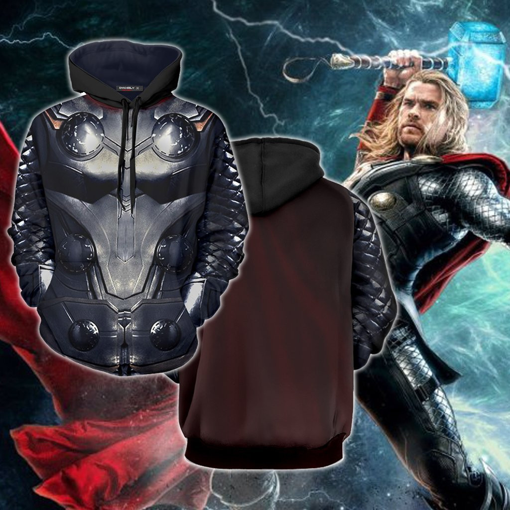 Costume Thor Cosplay Suit 3D All Over Print Hoodie & Zip Hoodie