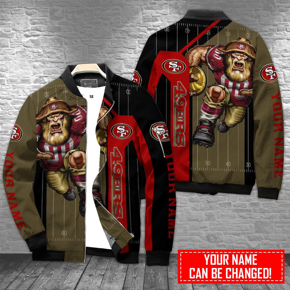 San Francisco 49ers Personalized Bomber Jacket BG821