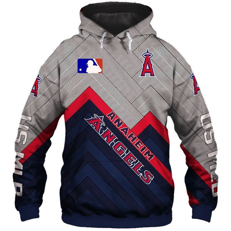 Los Angeles Angels 3D All Over Print Hoodie & Zip Hoodie