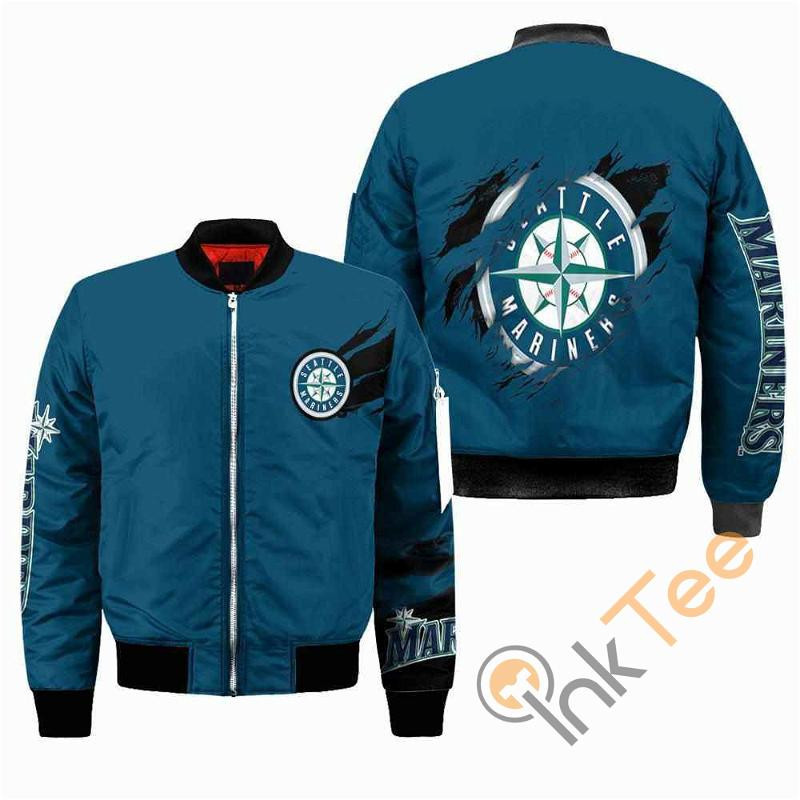 Seattle Mariners Blue Bomber Jacket