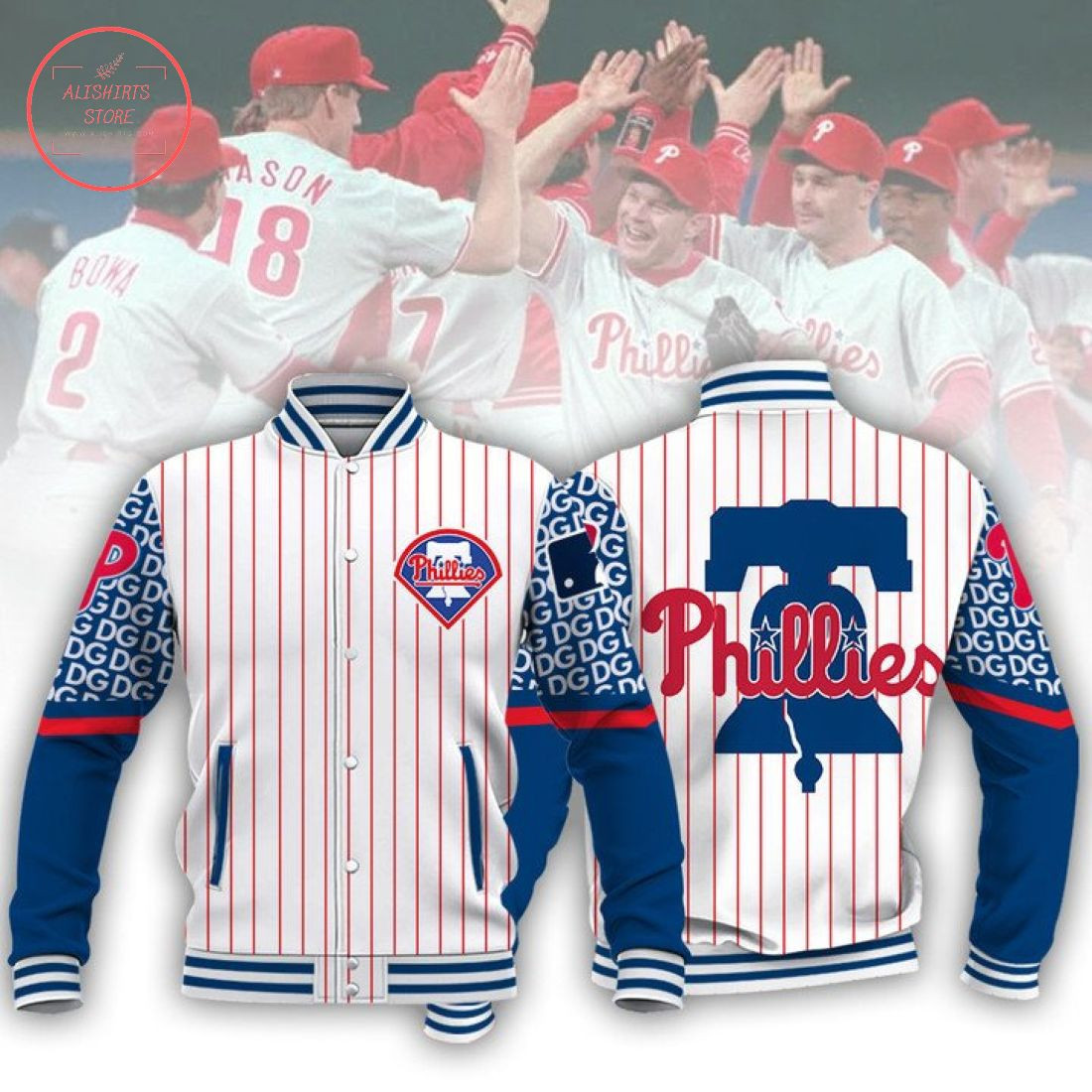 Philadelphia Phillies Baseball Jacket V5