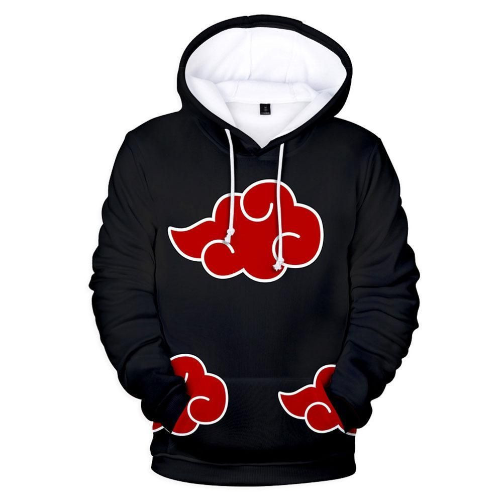 Unisex Akatsuki Organization Uchiha Itachi 3D All Over Print Hoodie & Zip Hoodie
