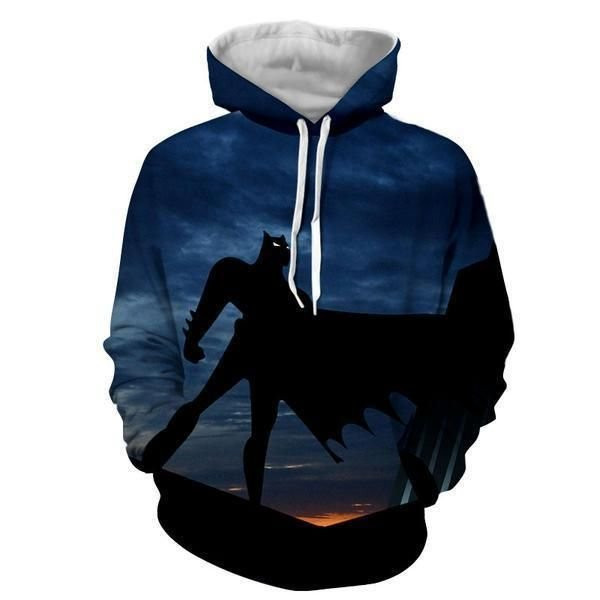 Vermilion Batman 3D All Over Print Hoodie & Zip Hoodie