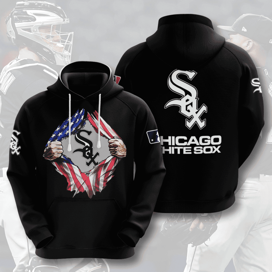 Chicago White Sox 3D All Over Print Hoodie & Zip Hoodie