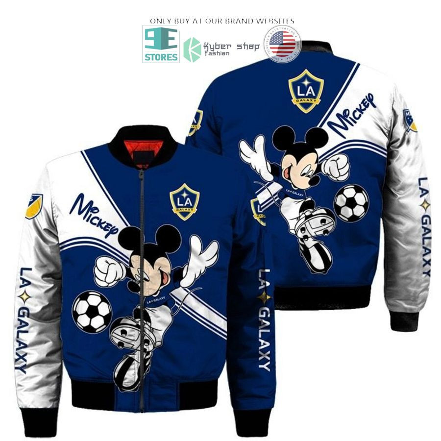 LA Galaxy Mickey Mouse Bomber Jacket