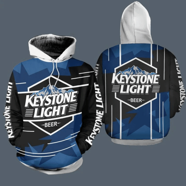 Vintage Keystone Light Hoodie, Gift For Fan 3d All Over Print Shirt Hoodie 2370
