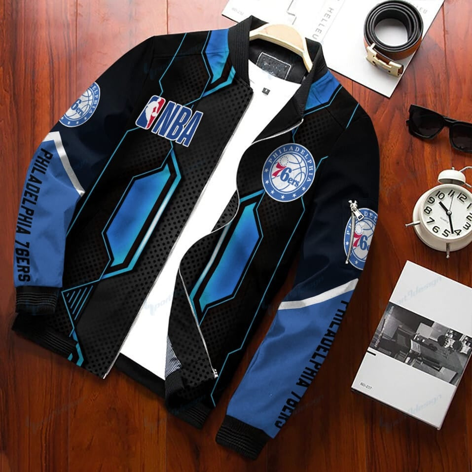 Philadelphia 76ers Bomber Jacket BG15