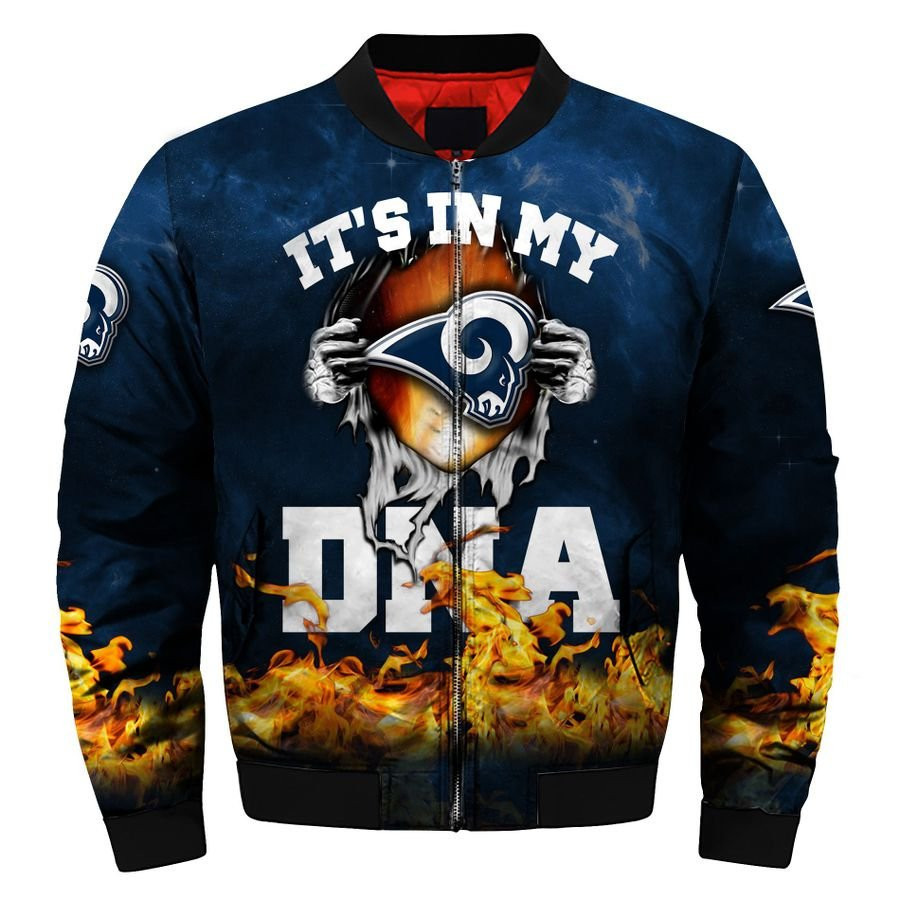 Los Angeles Rams Its In My DNA Bomber Jacket