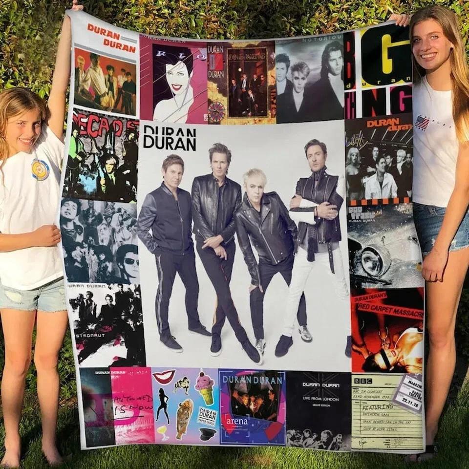 Duran Duran Fleece Sherpa Blanket