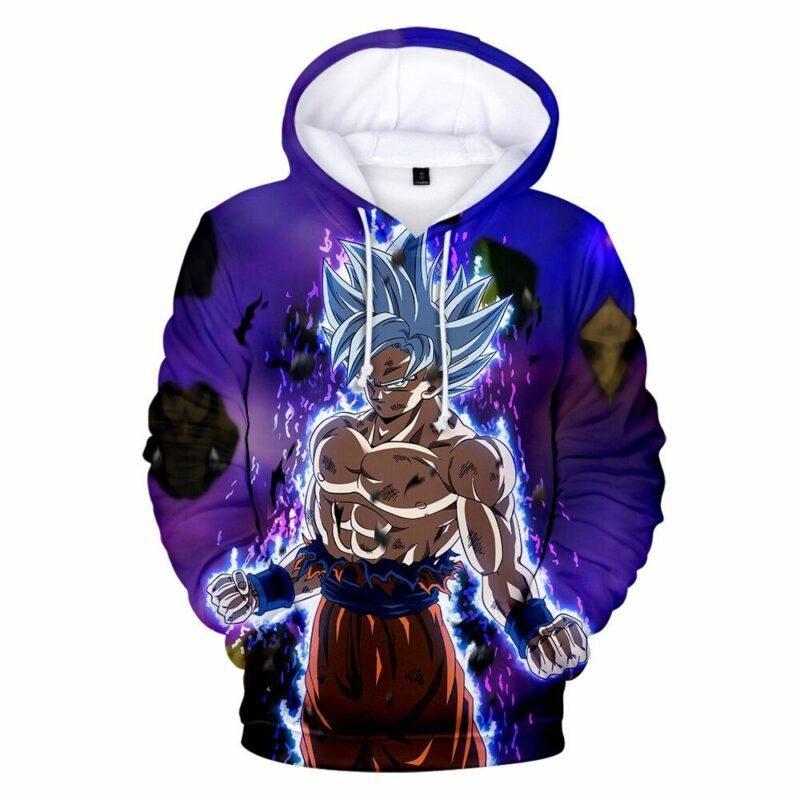 Goku Cartoon Dragon Ball 24 Over Print 3d Hoodie Zip Hoodie