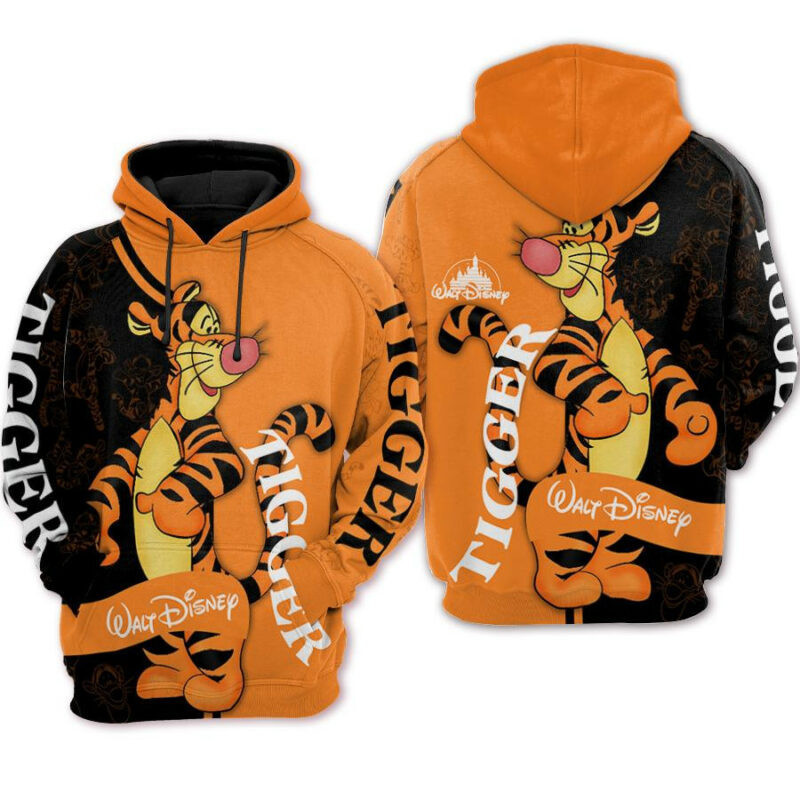 Tigger Lover Hoodie Zip Hoodie