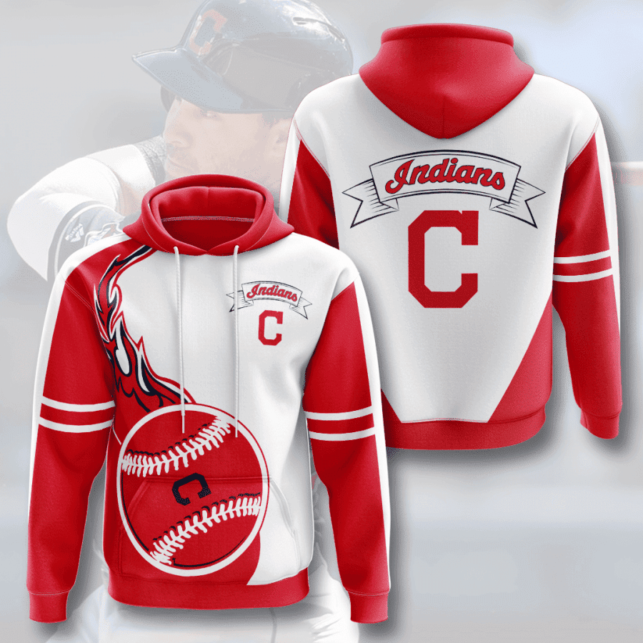 Cleveland Indians 3D All Over Print Hoodie & Zip Hoodie