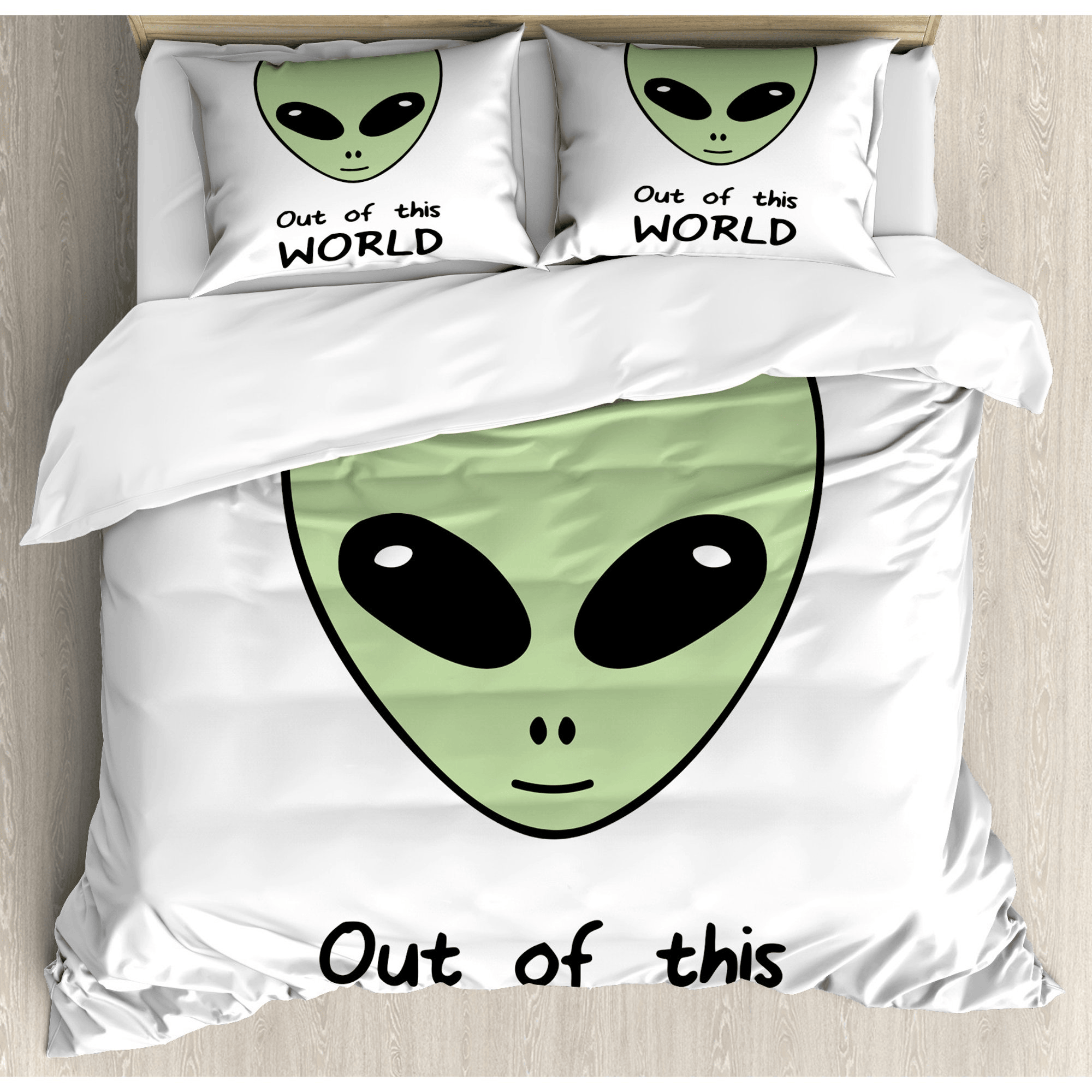 Alien Bedding Set Alien Out Of This World Duvet Covers