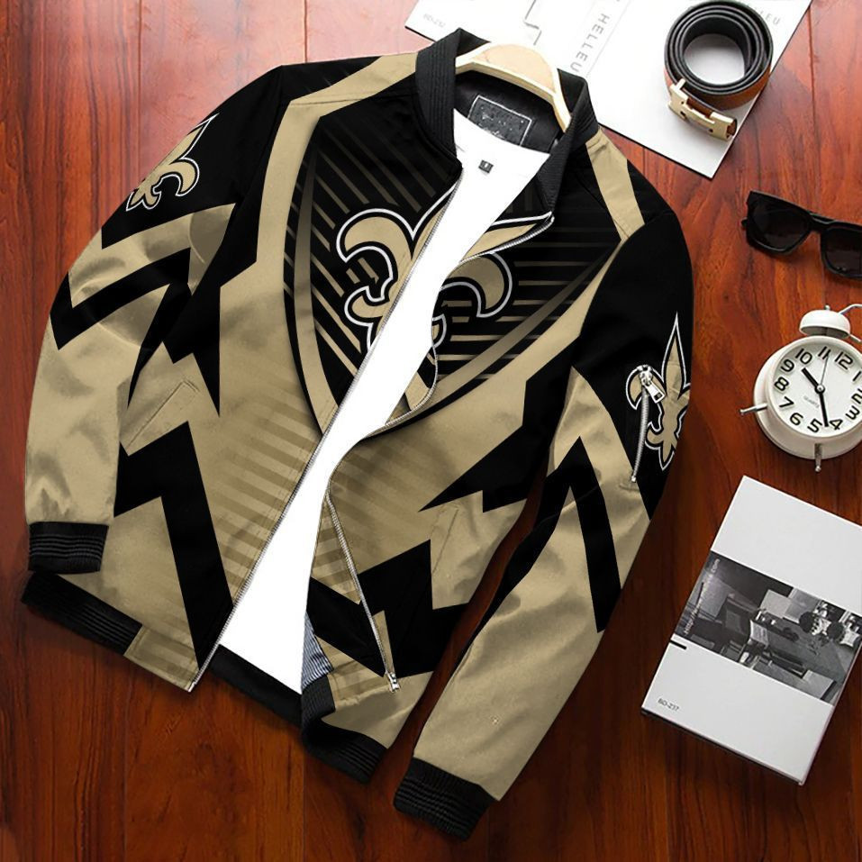 New Orleans Saints Bomber Jacket 600