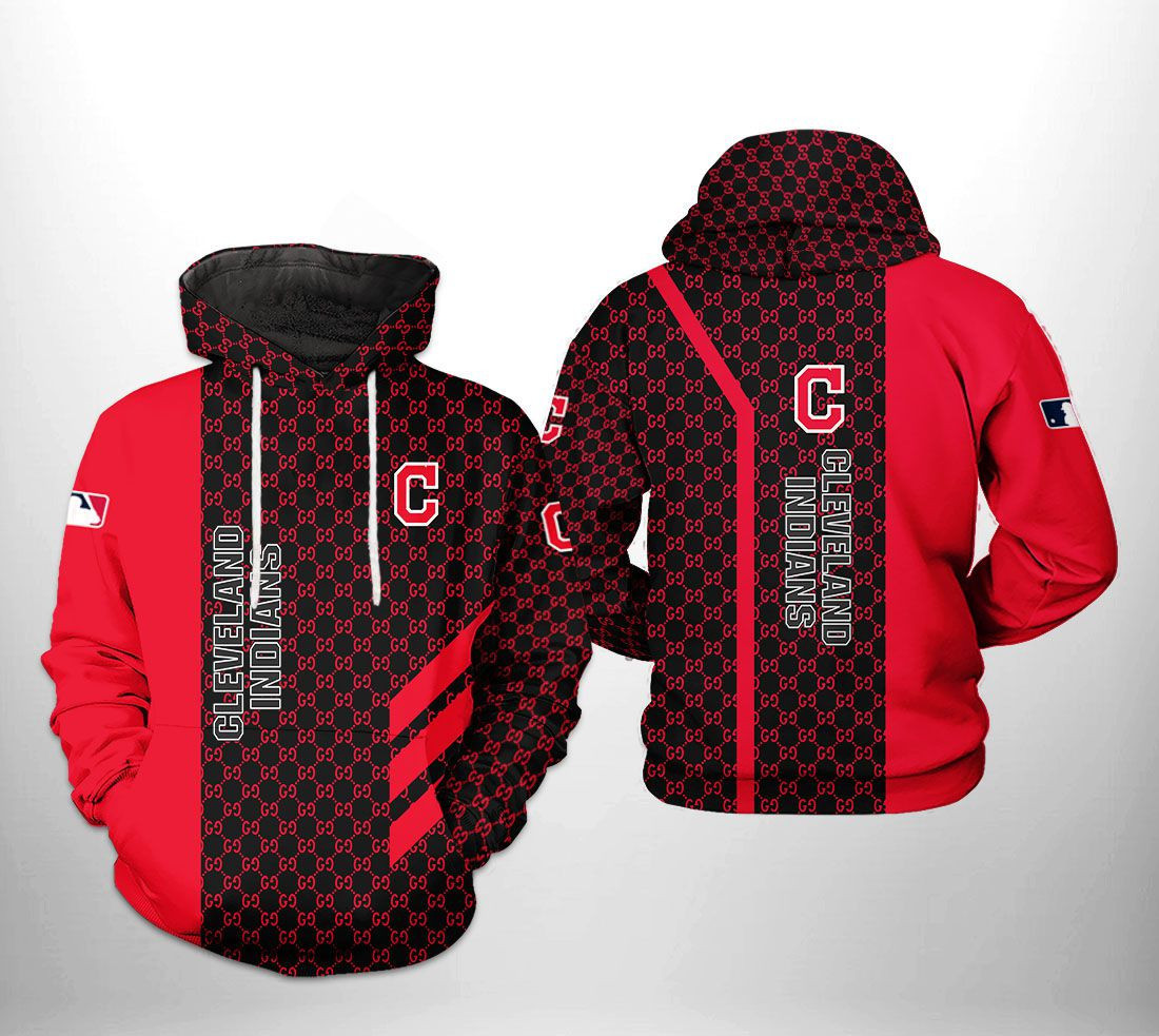 Cleveland Indians MLB 3D All Over Print Hoodie & Zip Hoodie