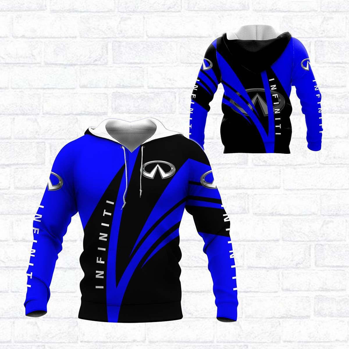 Infiniti Shirt 954, 3d Hoodie Zip Hoodie